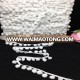 factory direct wholesale white nylon pompom braid lace ribbon pom pom trim