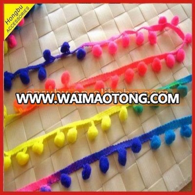 High quality pom pom lace trim