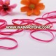 Pink tpu wholesale elastic stretch plastic hair rubber band