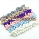 Pom Pom Lace Trim Ball 10mm MINI Pearl Pompom Fringe Ribbon Sewing Lace Knitted Fabric Handmade Craft Accessories P08