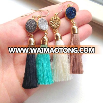 2018 New Design Bohemia Tassel Earrings for Women Fish Hook Earrings